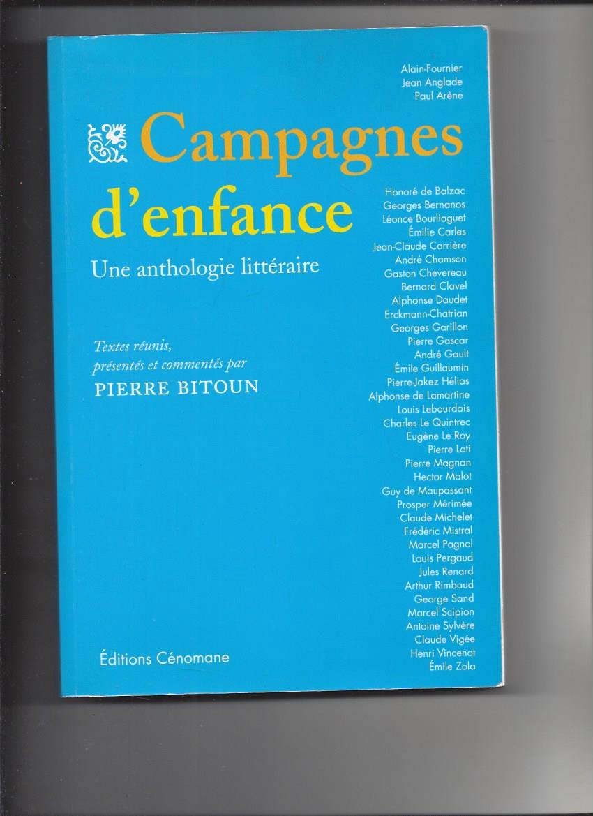 Campagnes d'enfance: Une anthologie littéraire book