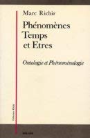 Product Image: PHENOMENES TEMPS ET ETRES