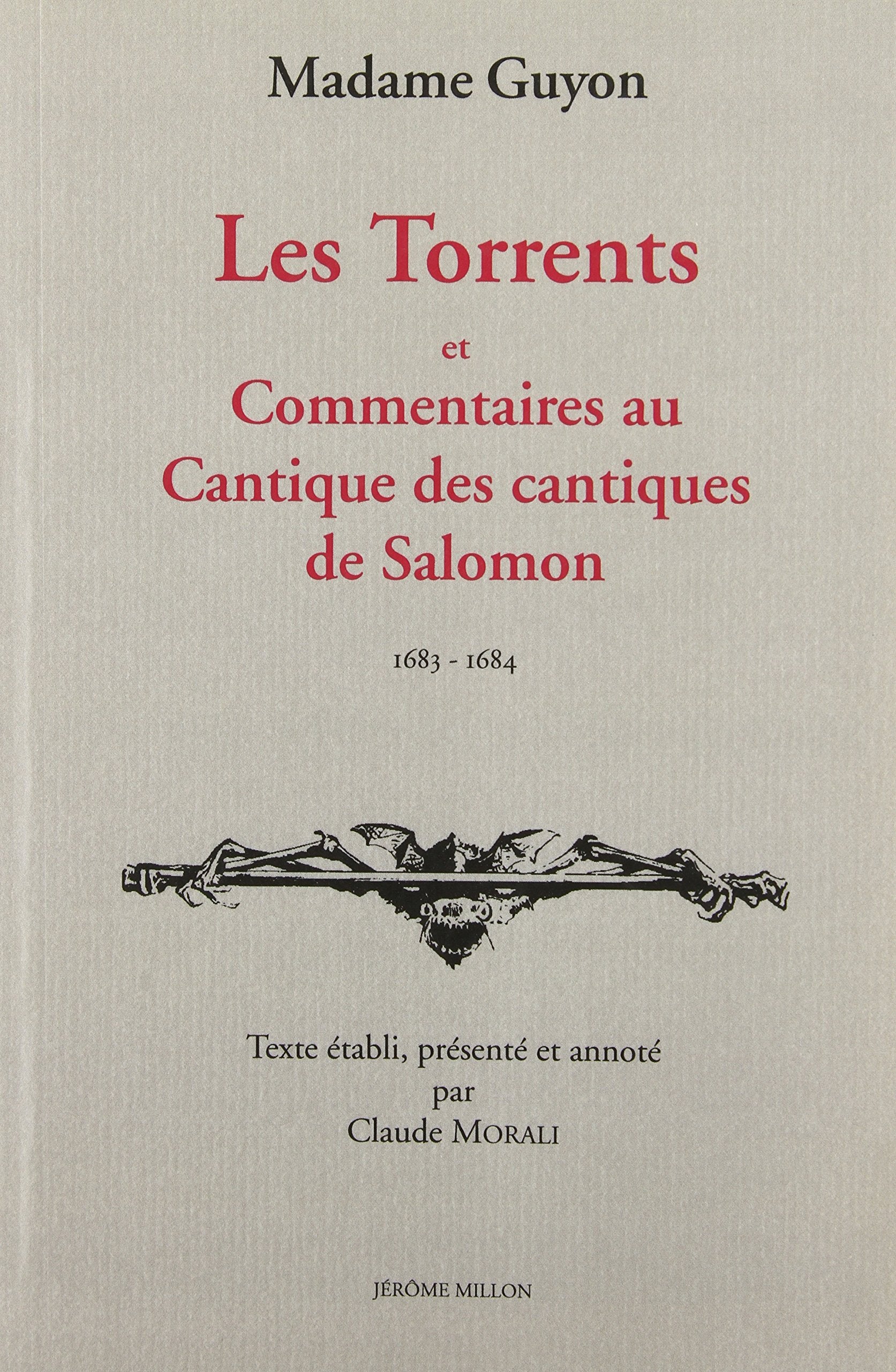 Les Torrents; Commentaire au Cantiques des Cantiques book