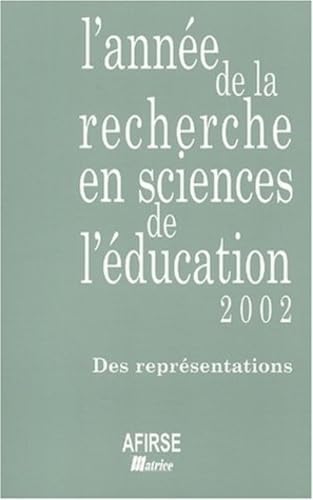 Année de la recherche en sciences de l'éducation (L'), n° 2000 book