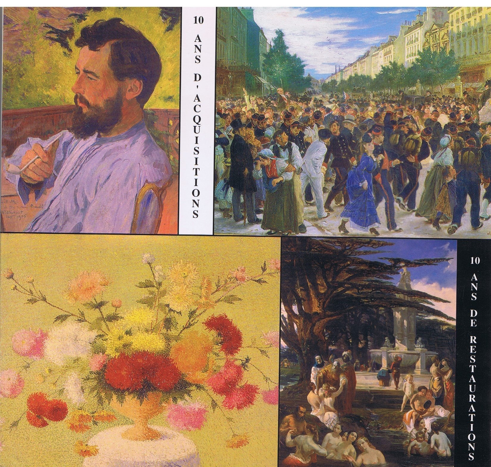 Dix ans d'acquisitions, dix ans de restaurations Books