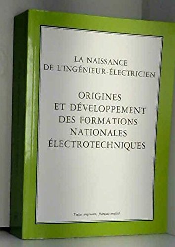 Naissance de l'ingénieur électricien book
