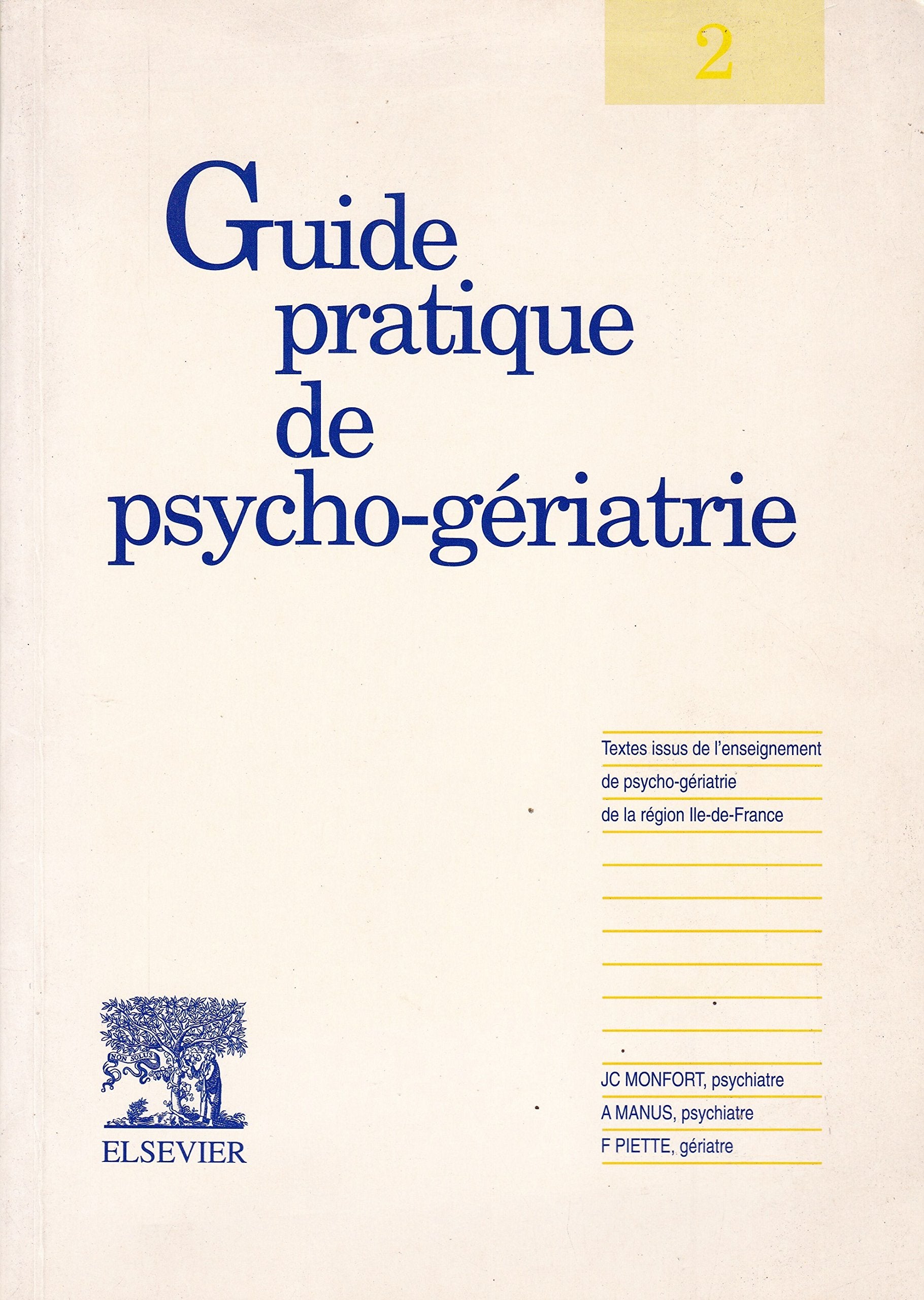 Product Image: Guide pratique de psycho-gériatrie. Vol. 1
