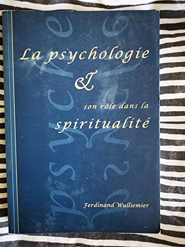 La psychologie et son rôle dans la spiritualité book