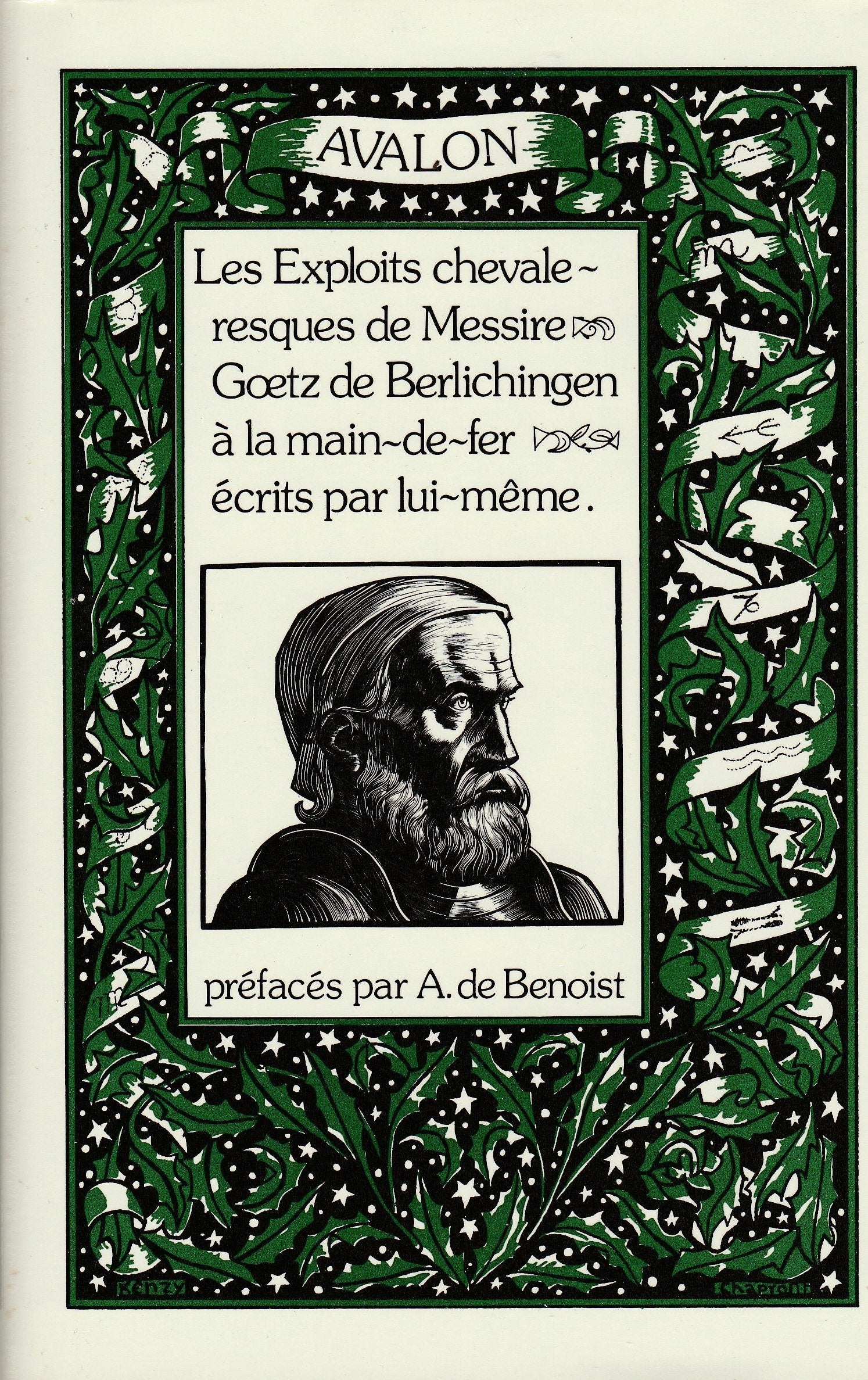 Les Exploits chevaleresques de messire Goetz de Berlichingen à la main de fer écrits par lui-même Books