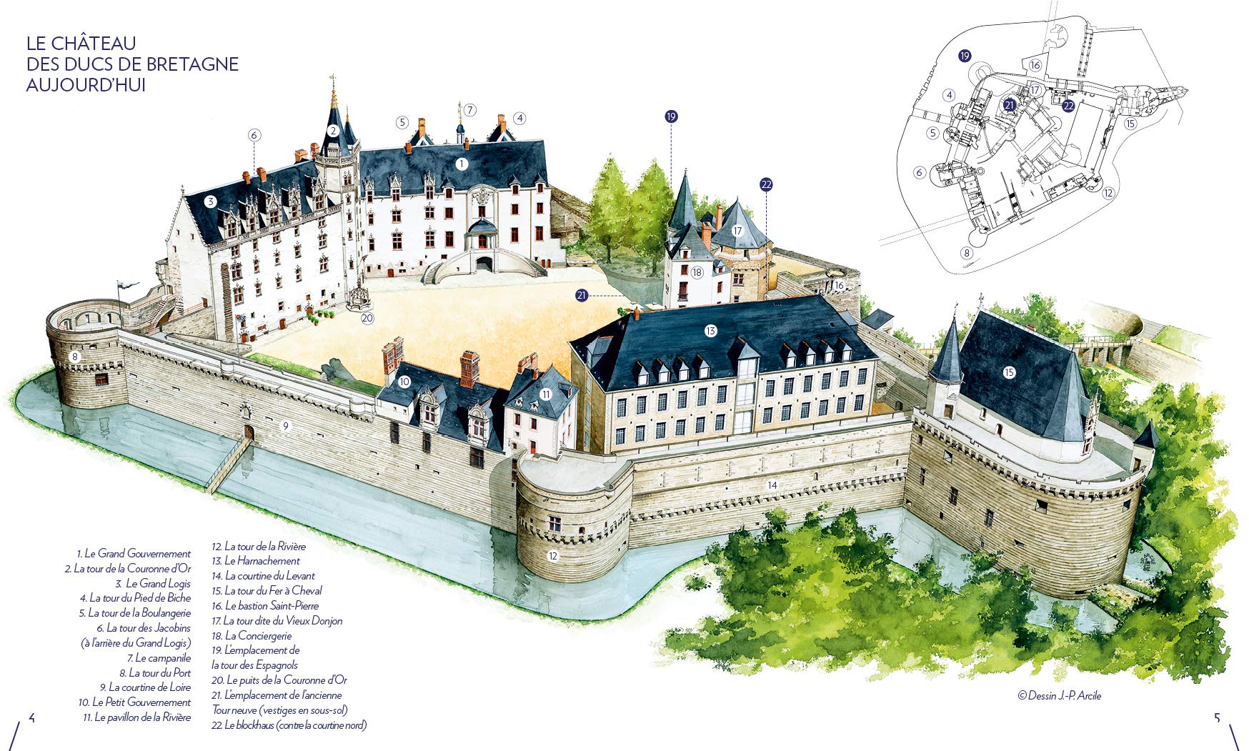 Le château des ducs de Bretagne. Huit siècles d'histoire Politics & History
