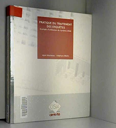 Pratique Du Traitement D'Enquete Books