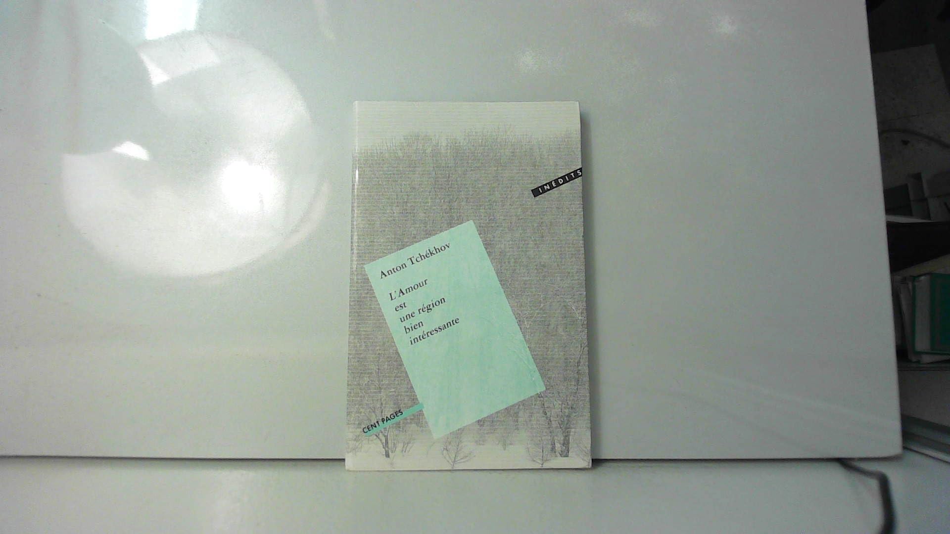 L' Amour est une région intéressante: Correspondance et "Notes de Sibérie" Contemporary literature