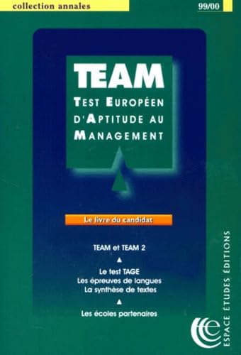 Team test européen d'aptitude au management, 1999-2000 book