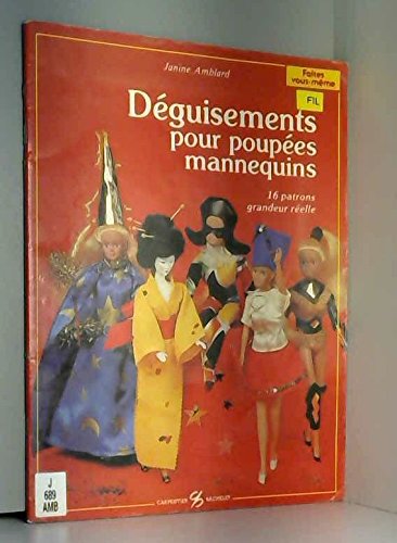Déguisements pour poupées mannequins book