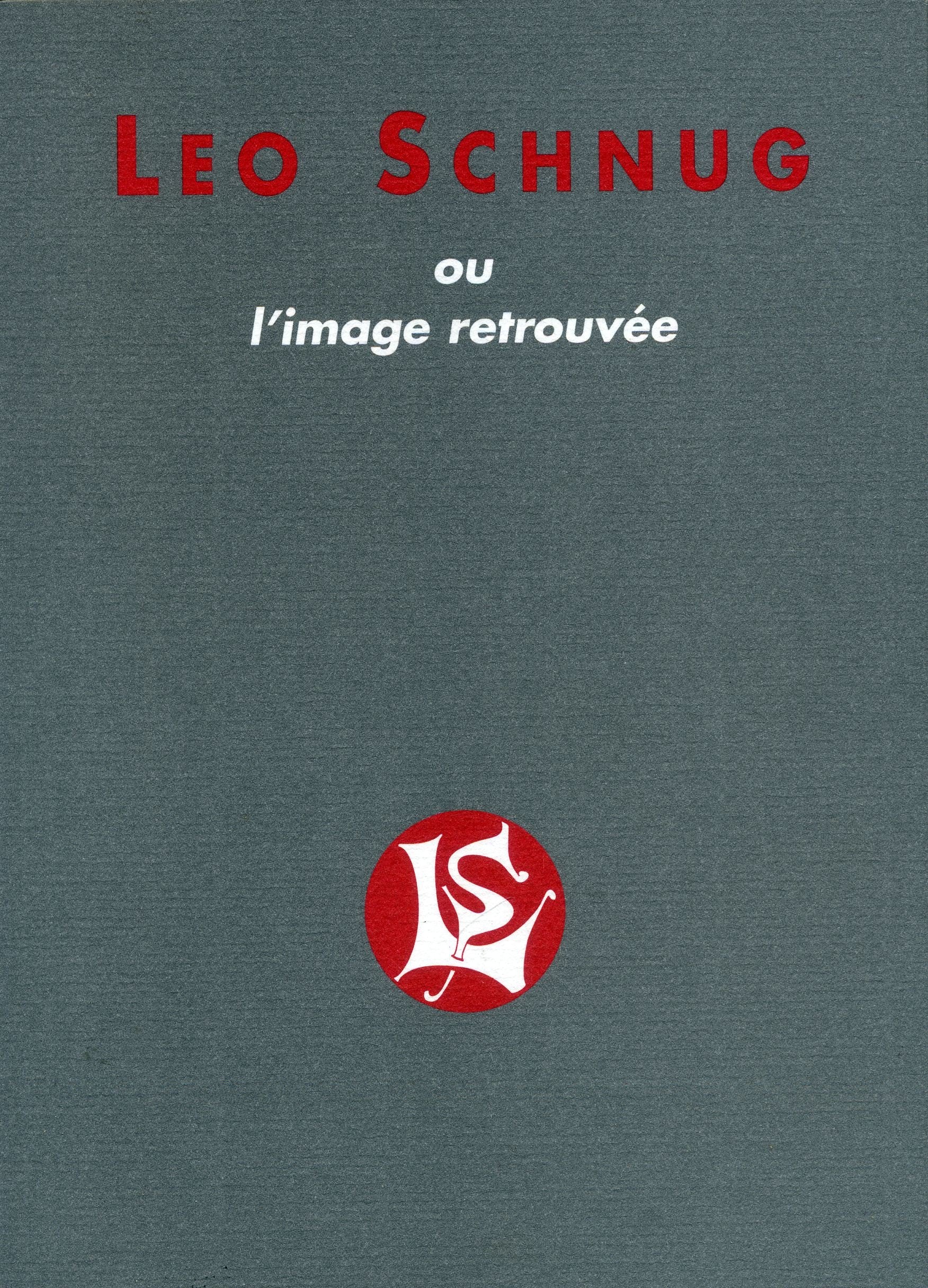 Léo Schnug ou l'Image retrouvée Books