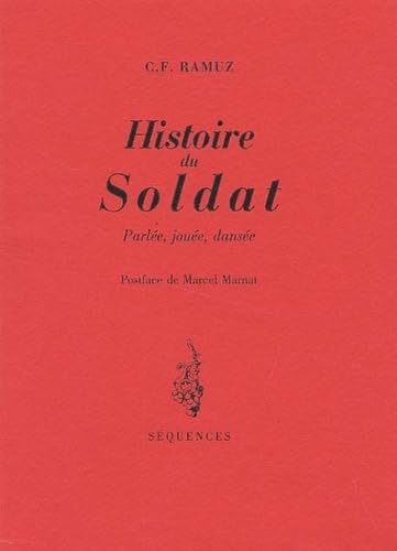 Histoire du Soldat: Parlée, jouée, dansée book
