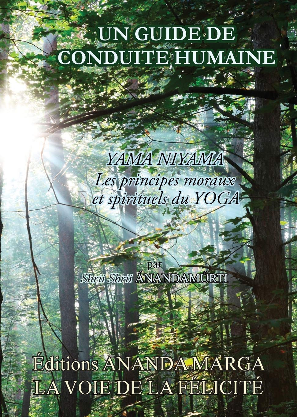 Un guide de conduite humaine - yama niyama, les principes moraux et spirituels du Yoga Religion & Esotericism