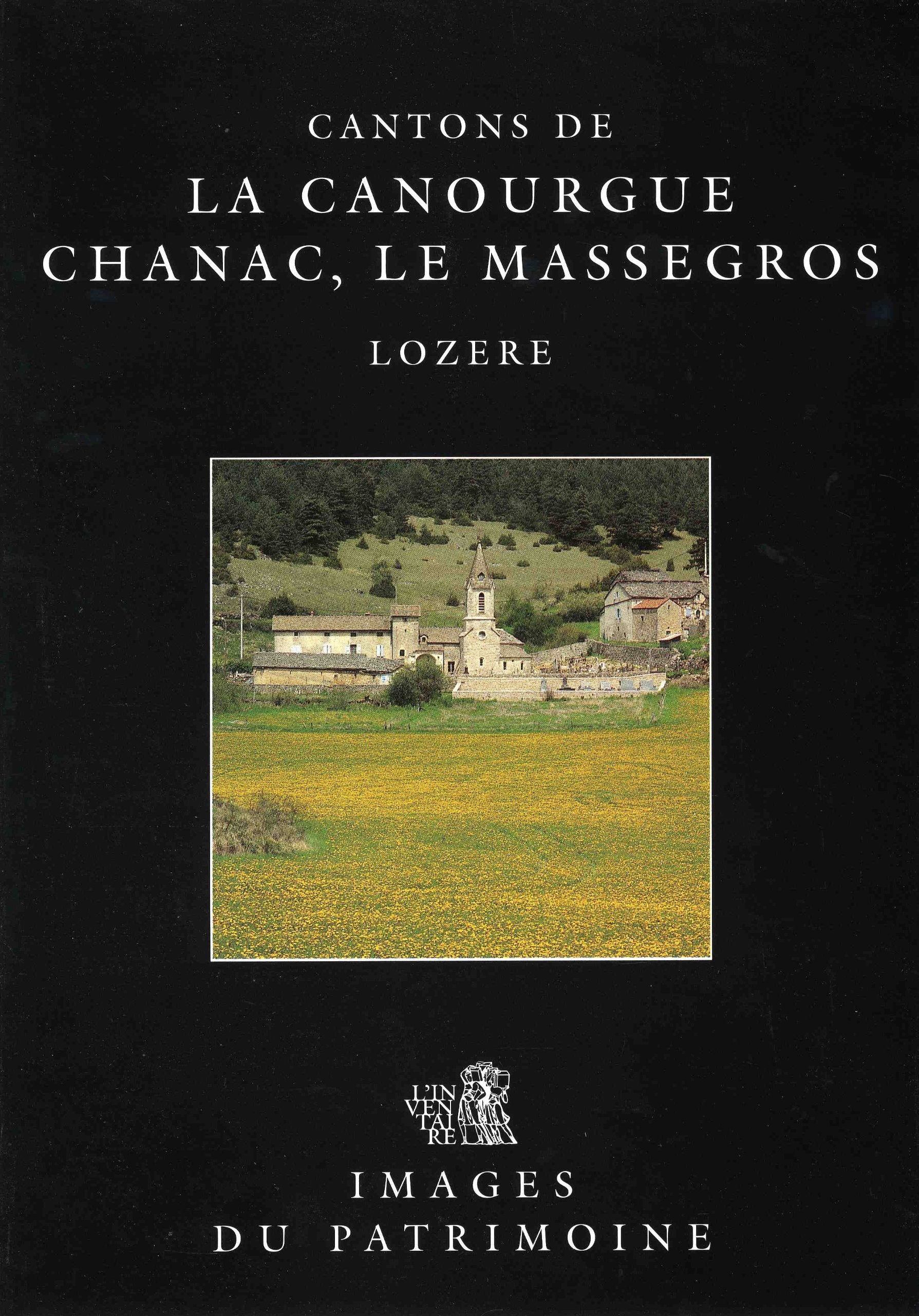 Cantons de La Canourgue, Chanac, Le Massegros : Lozère Books