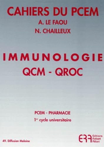 Immunologie : QCM QROCQ Medicine
