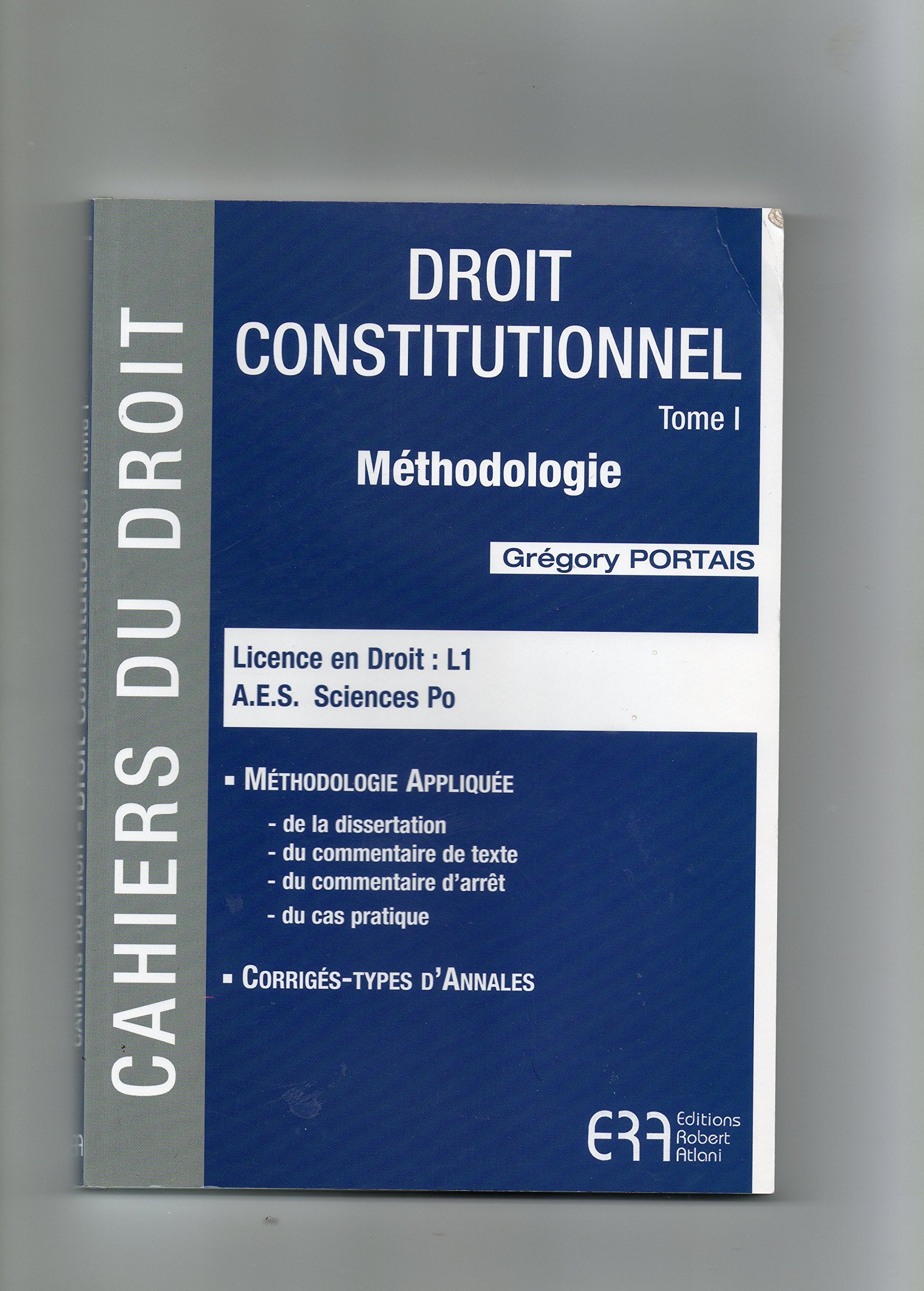 Cahiers du droit - droit constitutionnel - Méthodologie Books