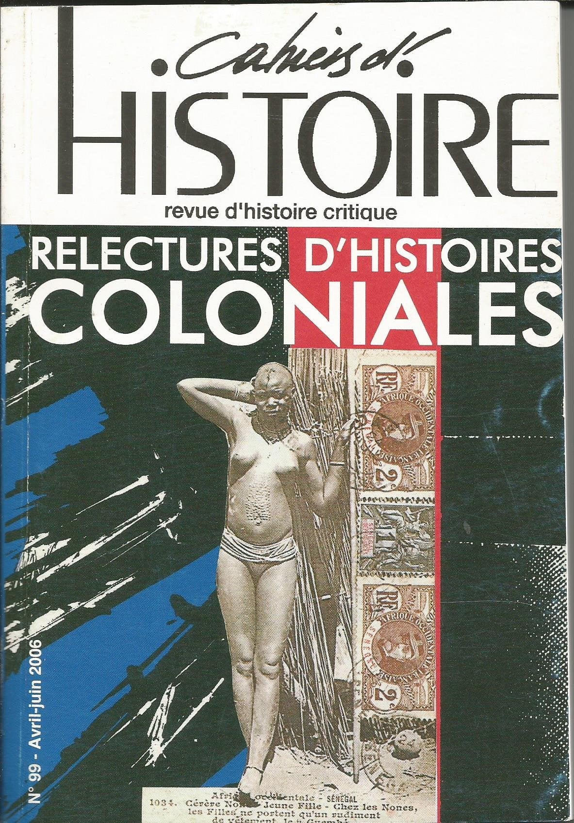 Cahiers d'Histoire revue d'histoire critique book