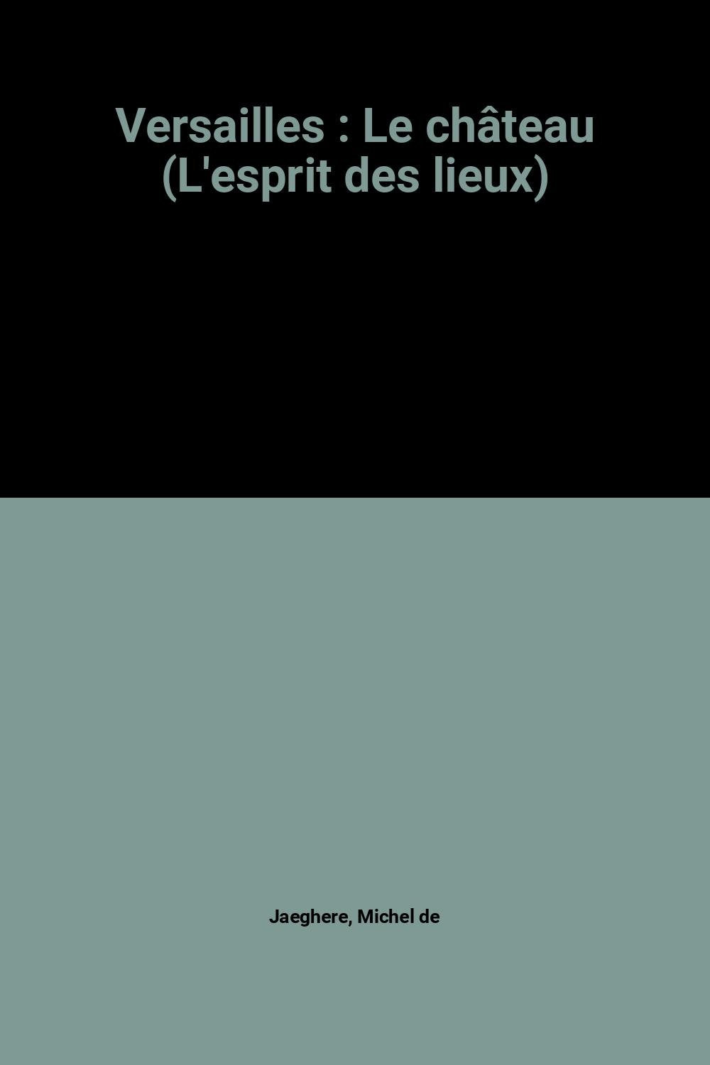 Versailles : Le château (L'esprit des lieux) book