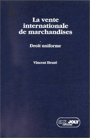 La vente internationale des marchandises book