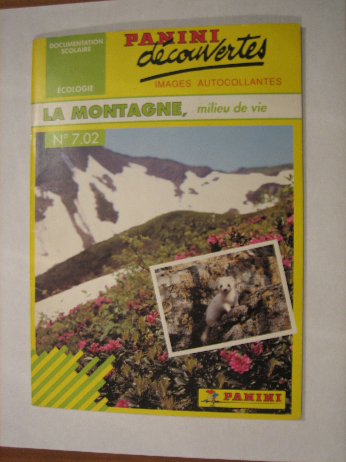 Panini découvertes n°7.02 .La montagne, milieu de vie. book