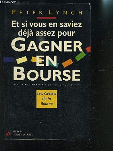 Et si vous en saviez déjà assez pour gagner en bourse Books