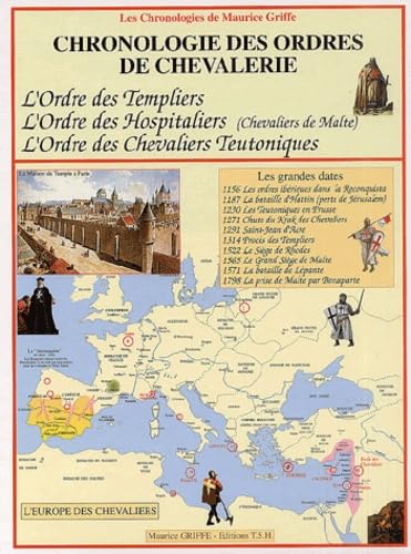 Chronologie des ordres de chevalerie. L'ordre des templiers, l'ordre des hospitaliers Religion & Esotericism