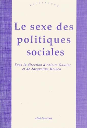 Le sexe des politiques sociales book