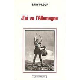 J'ai vu l'Allemagne suivi d'un portrait d'alphonse de chateaubriant et de deux conferences donnees d book