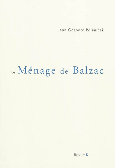 Product Image: Le ménage de Balzac