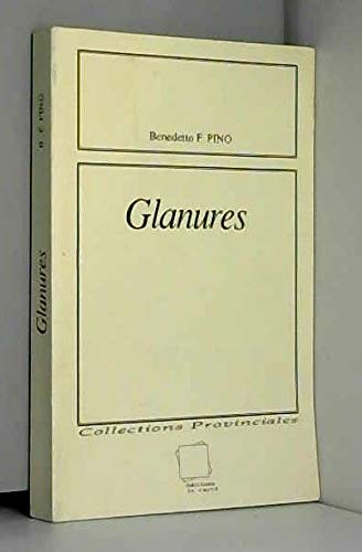 Glanures (Collections provinciales) Books