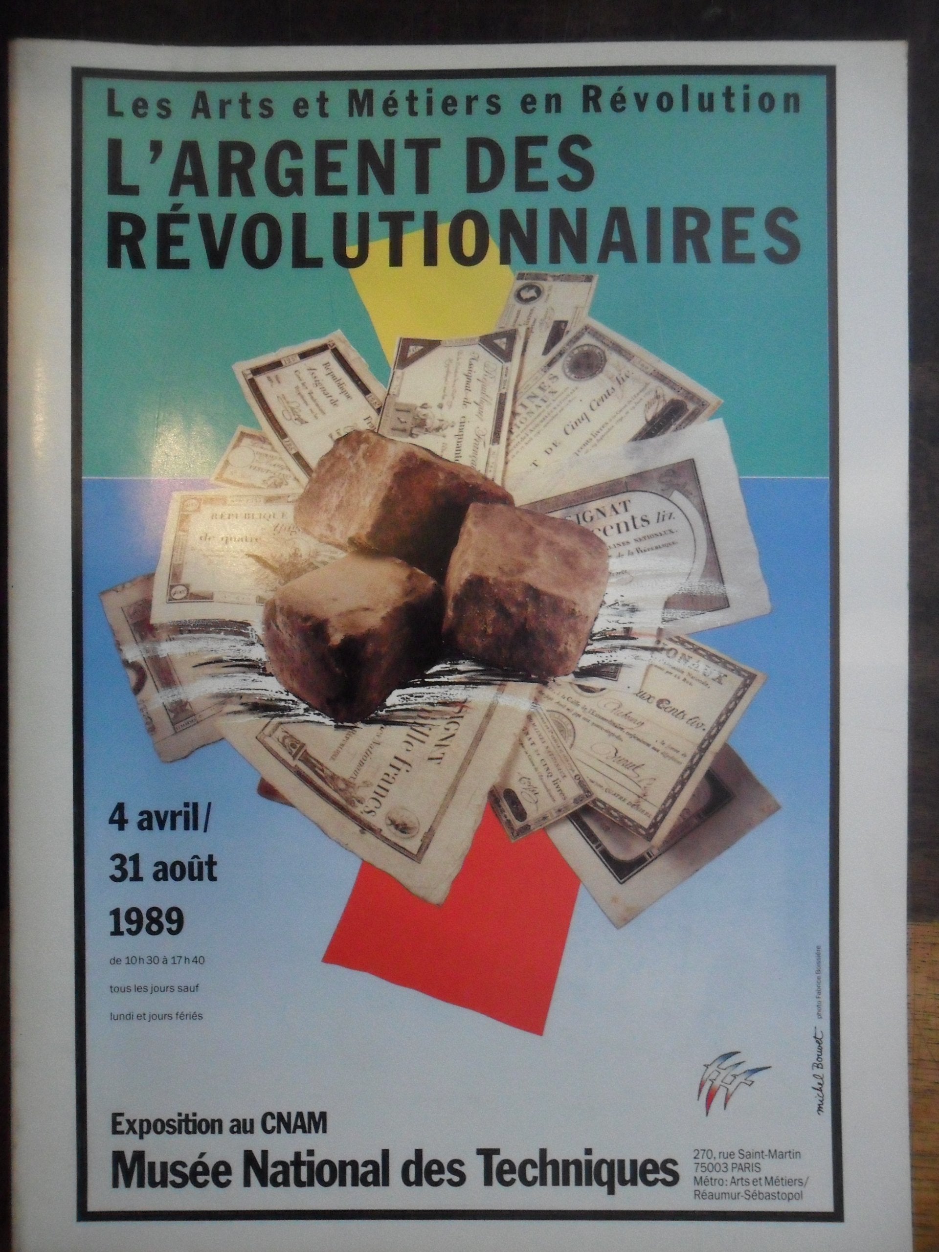 L'Argent des révolutionnaires : Exposition... du 4 avril au 31 aôut 1989... Conservatoire national des arts et métiers, Musée national des techniques book