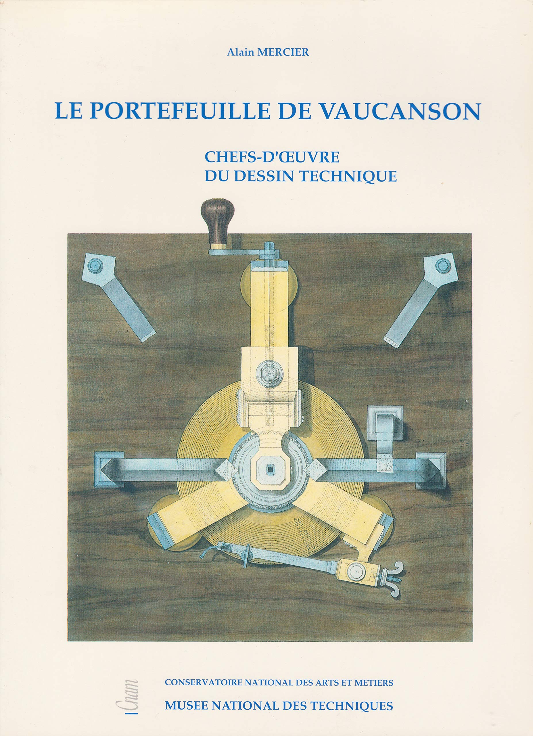 Le portefeuille de vaucanson chefs d'oeuvre du dessin technique book