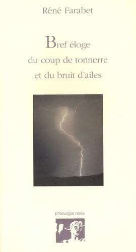 Bref éloge du coup de tonnerre et du bruit d'ailes book