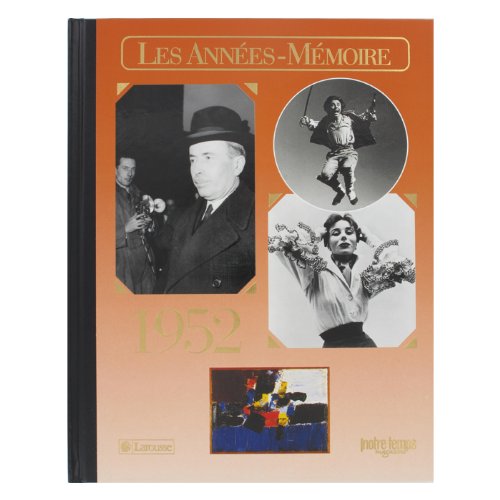 Les Années-mémoire 1952 Books