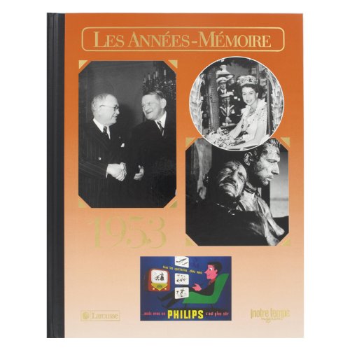 Années mémoire 1953 Books