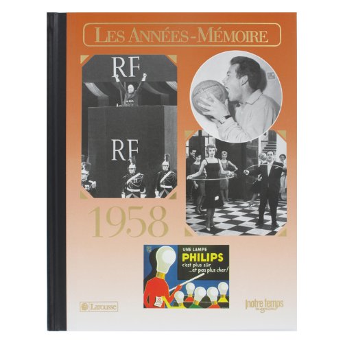 Années mémoire 1958 book