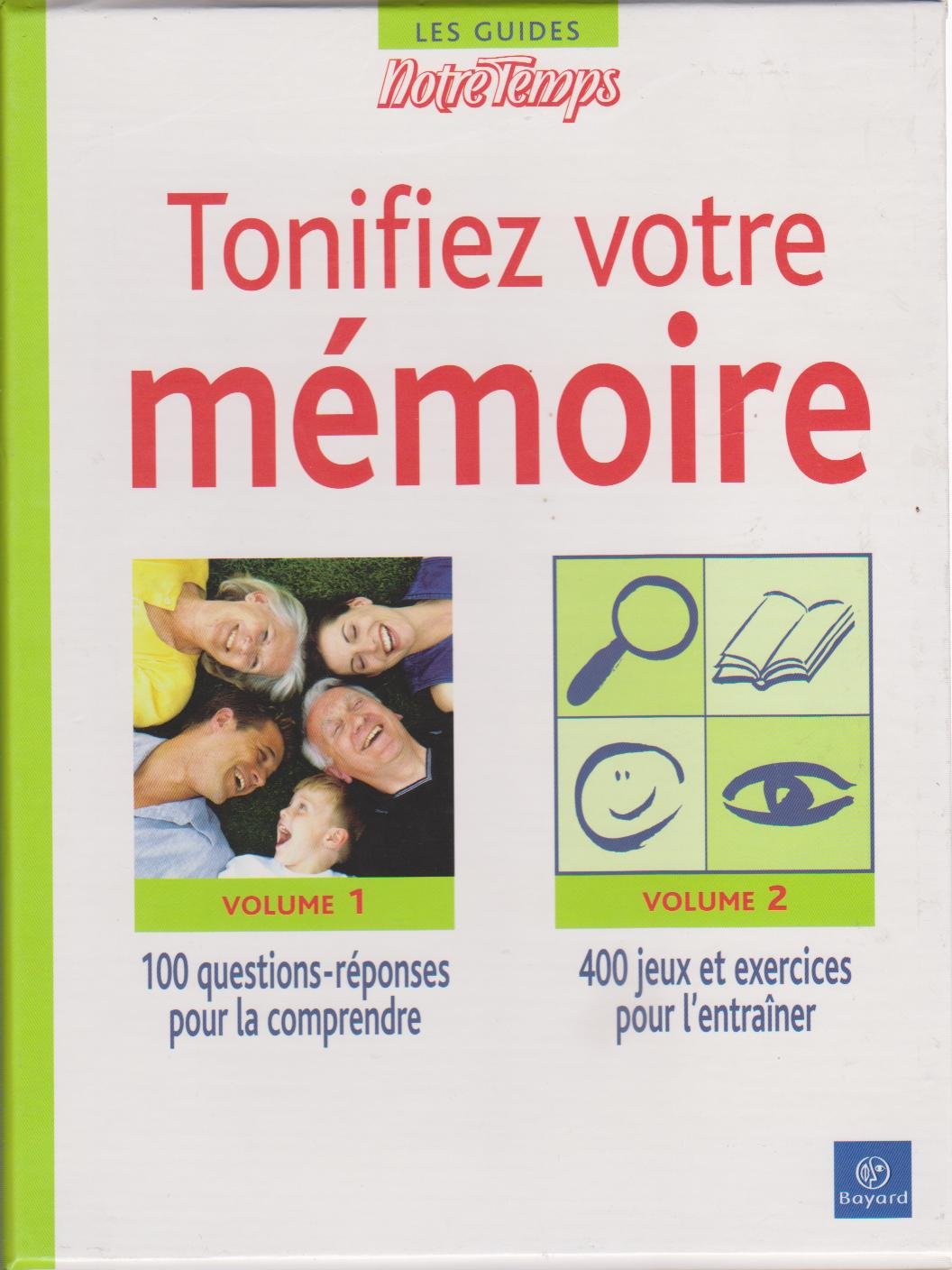TONIFIEZ VOTRE MEMOIRE COFFRET 2 TOMES book