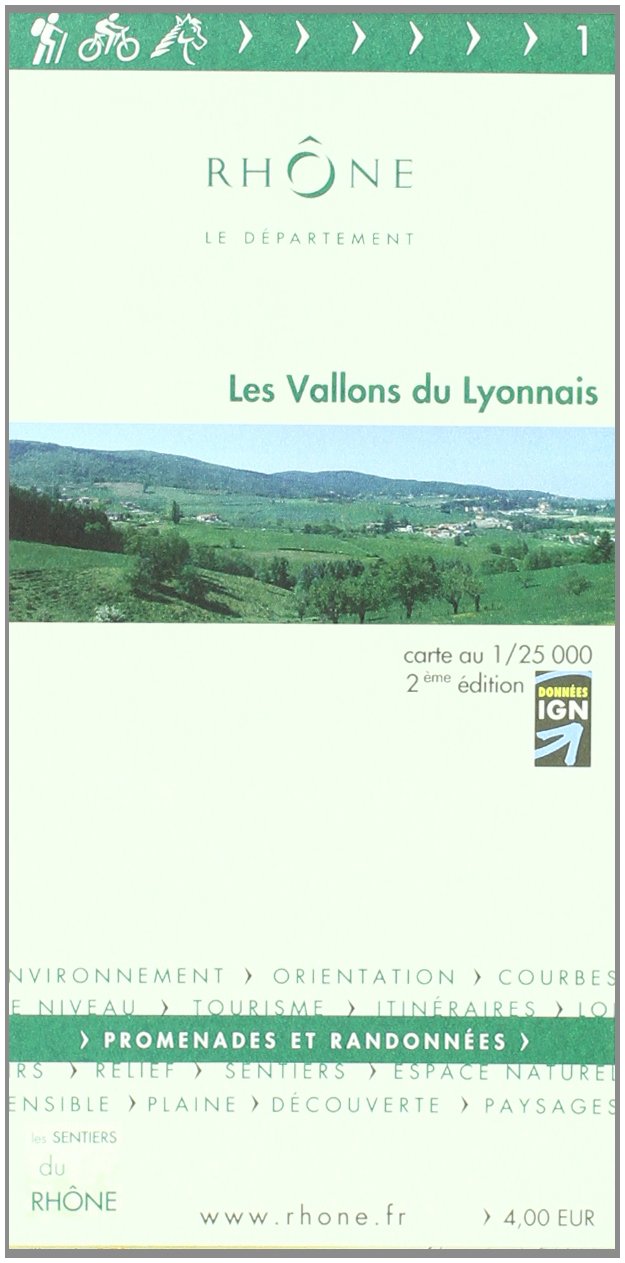 Les Vallons du Lyonnais : 1/25 000 Books