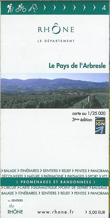 Le Pays de l'Arbresle : 1/25 000, promenades et randonnées Leisure, Home & Garden