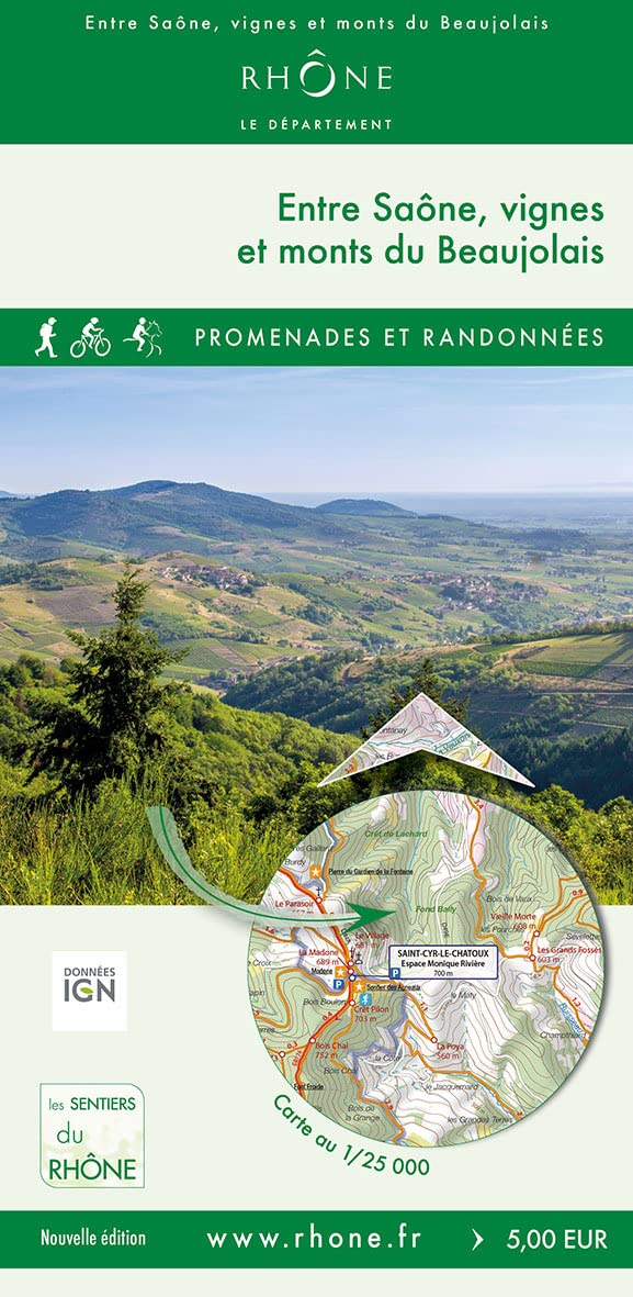 Entre Saône, vignes et Monts du Beaujolais book