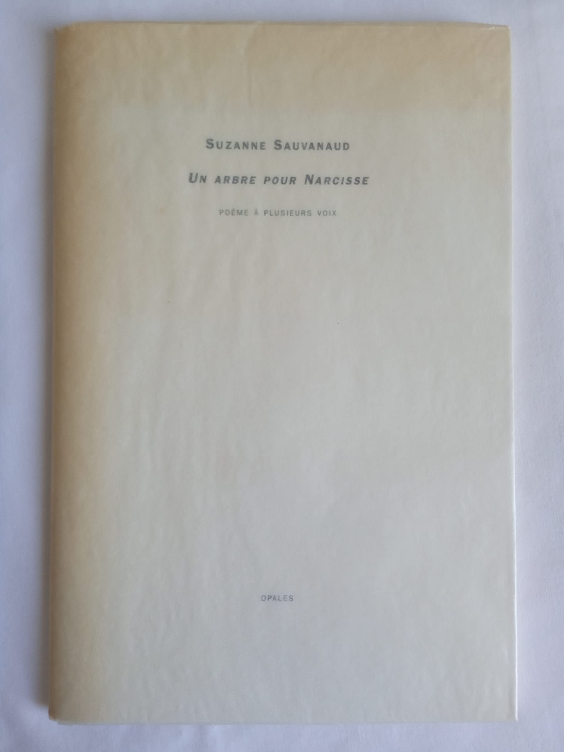 Un arbre pour Narcisse : poème à plusieurs voix Books