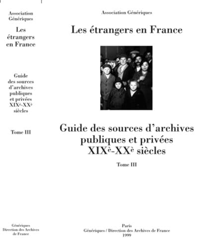 Les étrangers en France, tome 3 book