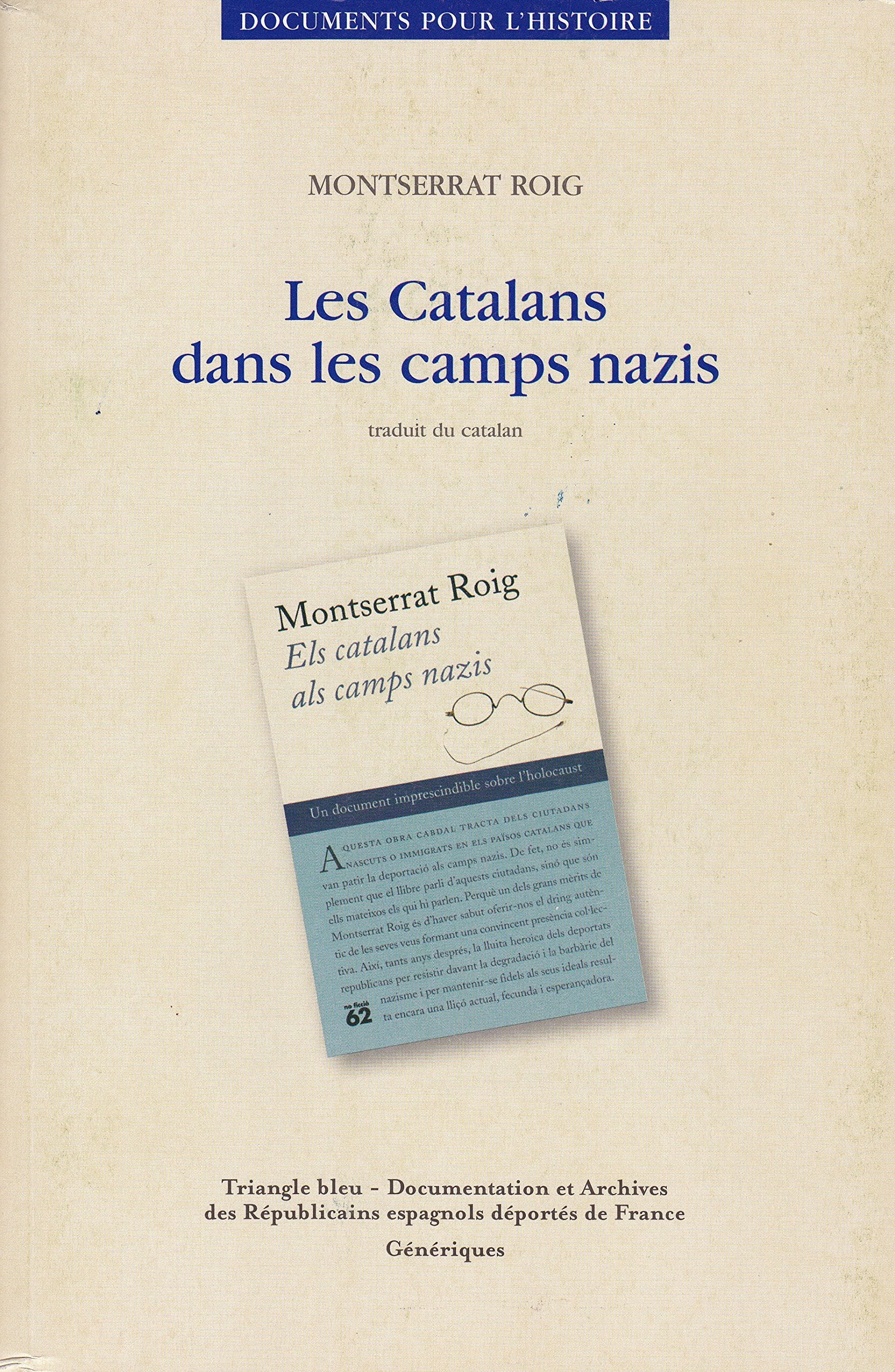 Les Catalans dans les camps nazis. book
