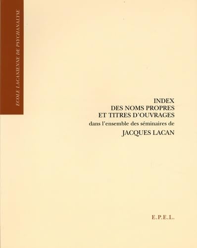 INDEX DES NOMS PROPRES ET TITRES D'OUVRAGES (0000) book