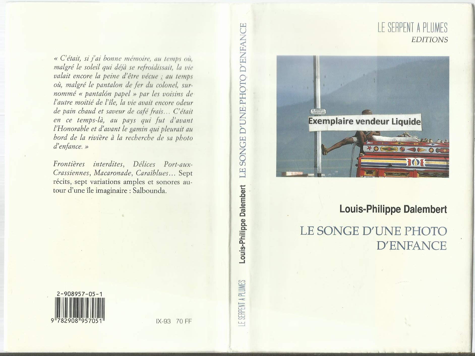 Le songe d'une photo d'enfance book