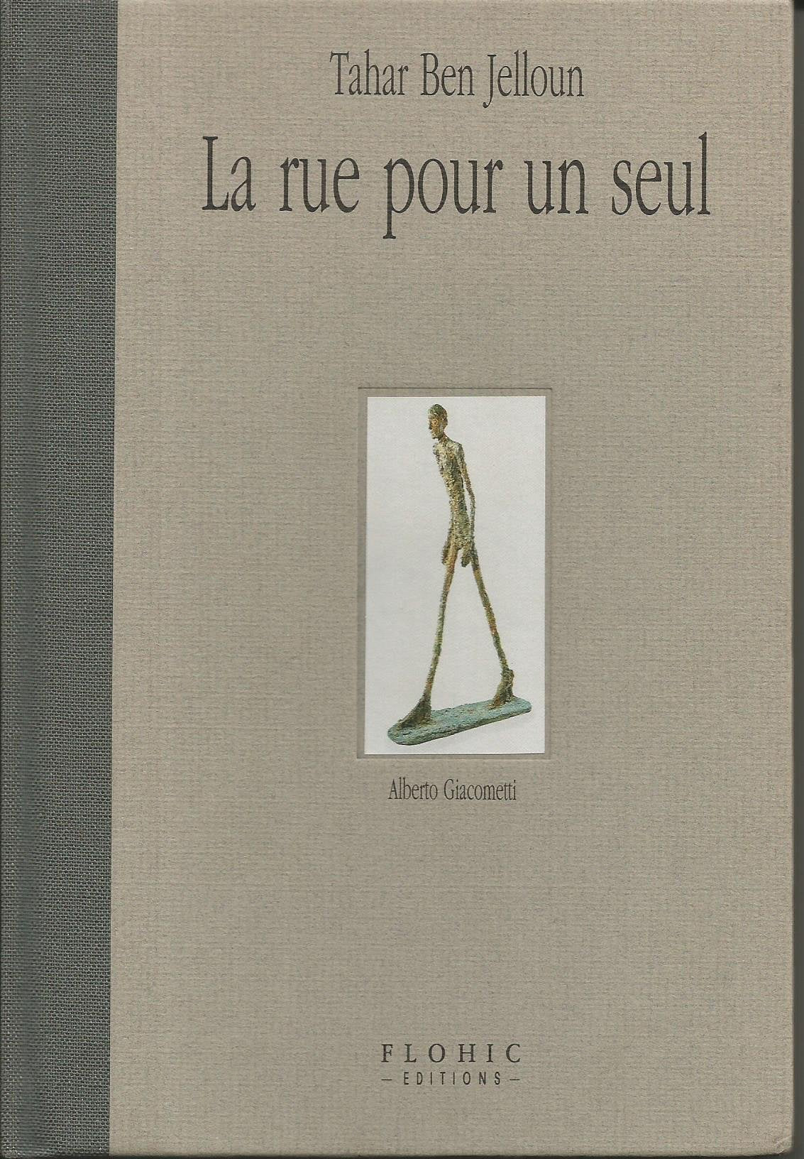 LA RUE POUR UN SEUL.: Alberto Giacometti Books