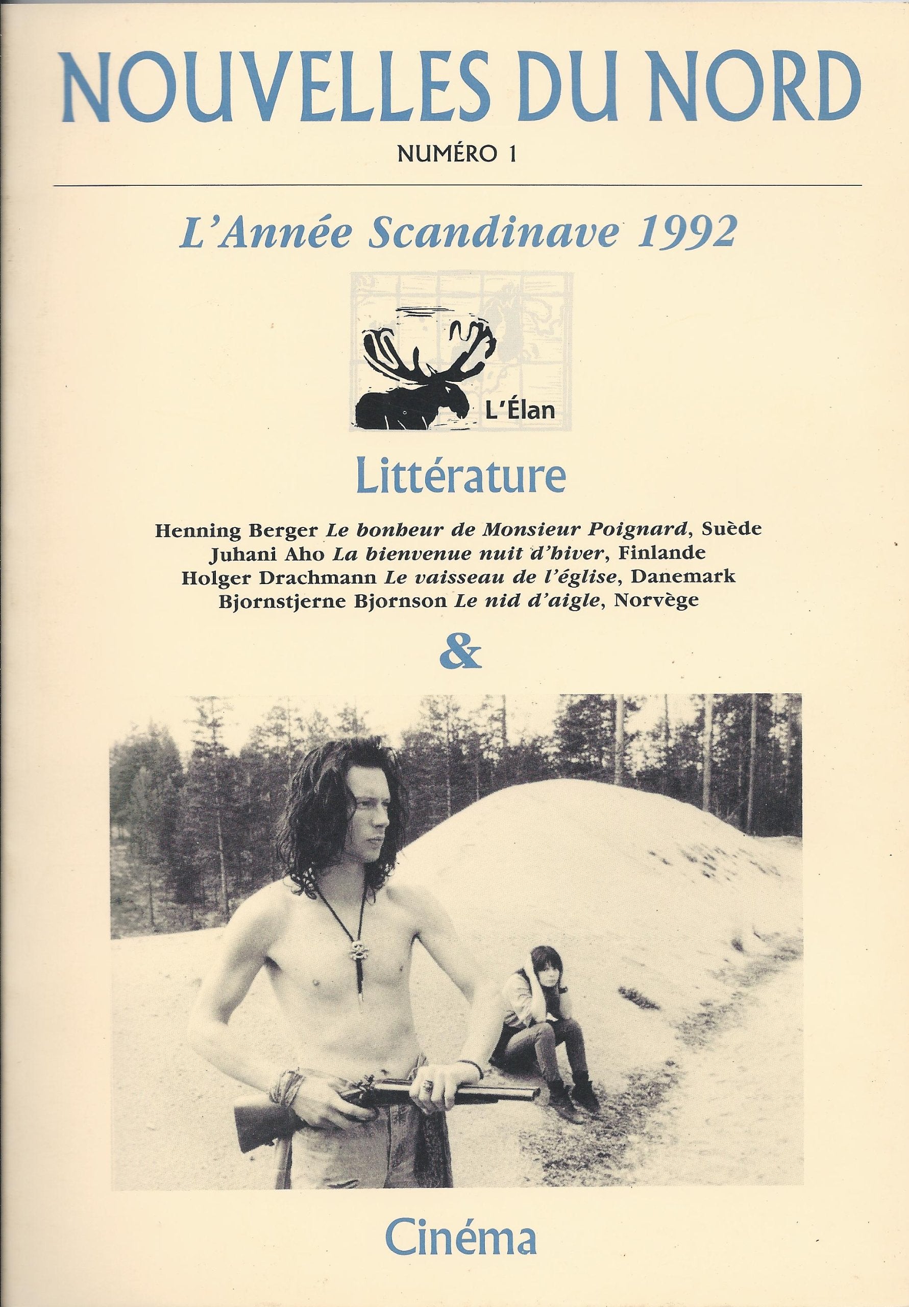 Nouvelles du Nord, n° 1. L'Année scandinave 1992 Books