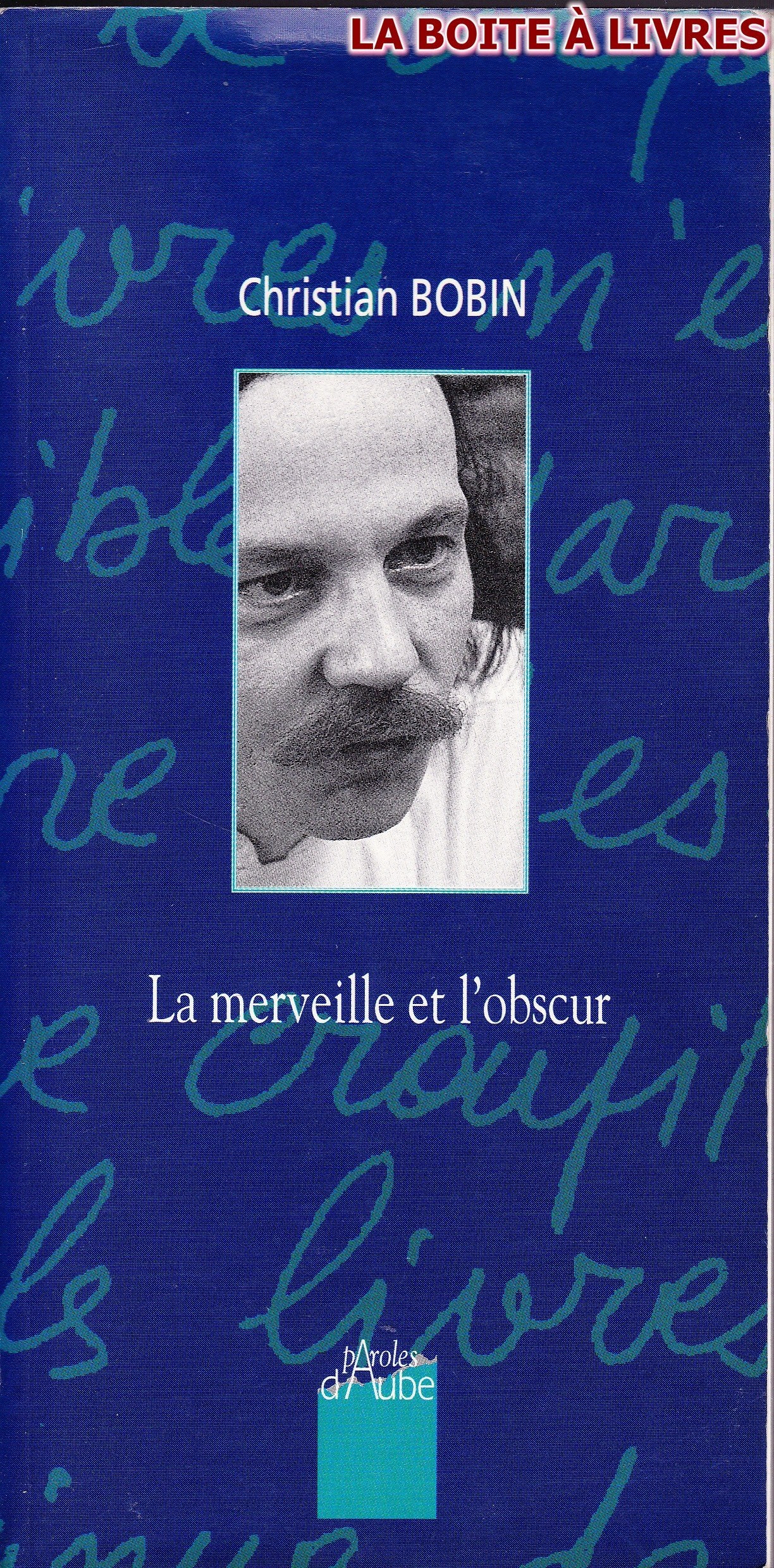 La Merveille Et L'Obscur. Entretiens Books