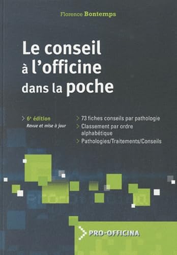 Le conseil à l'officine dans la poche Books