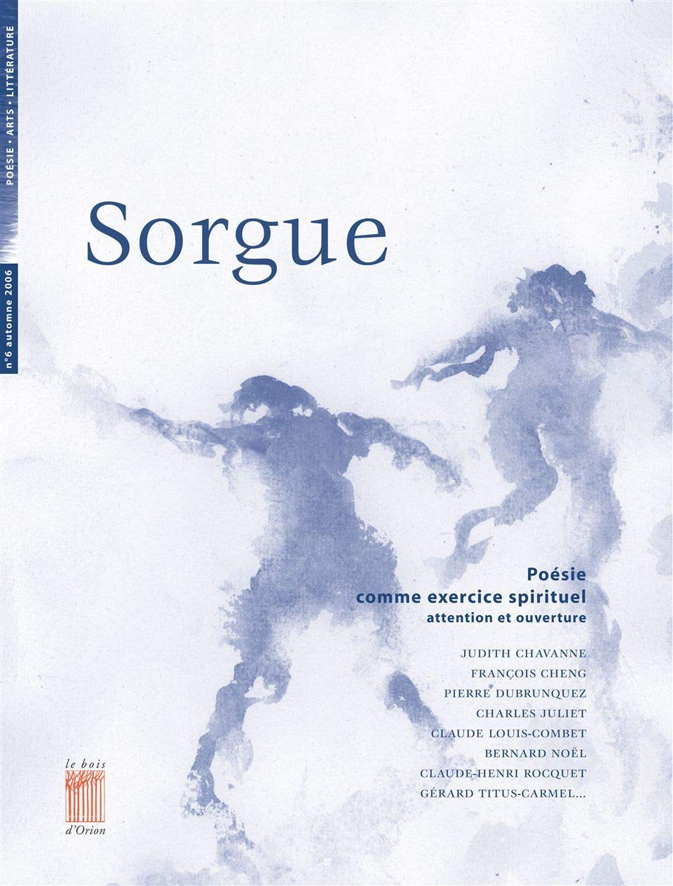N*6 Sorgue Poésie Comme Exercice Spirituel Poetry